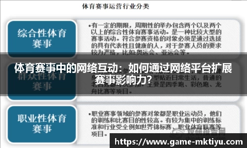 体育赛事中的网络互动：如何通过网络平台扩展赛事影响力？